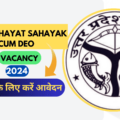 UP Panchayat Sahayak Cum DEO Vacancy 2024