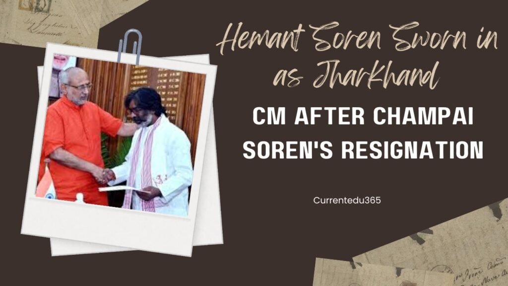 Hemant Soren takes oath