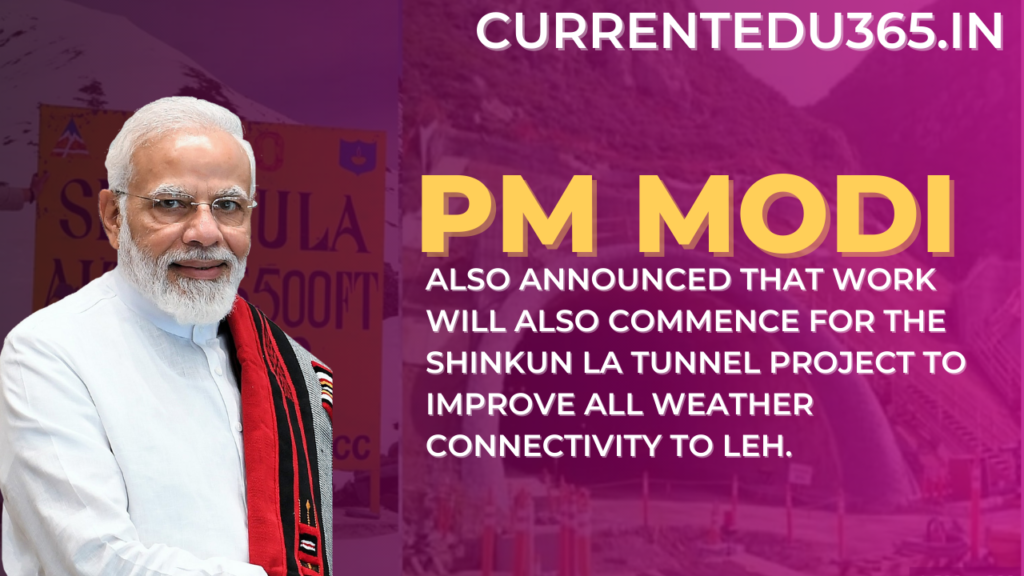 PM Modi also announced