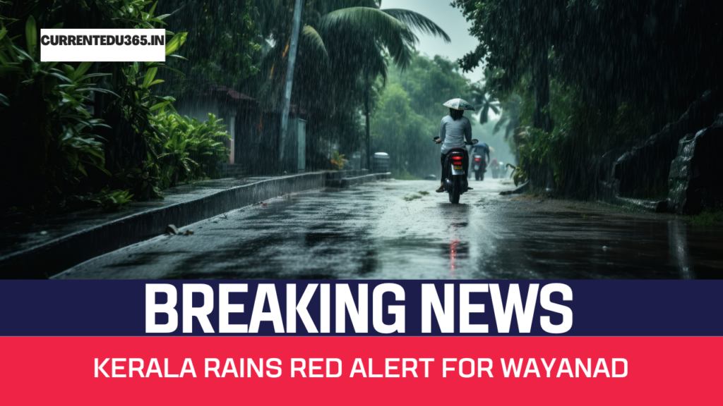 Kerala rains Red alert