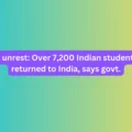 B’desh unrest_ Over 7,200 Indian students have returned to India, says govt